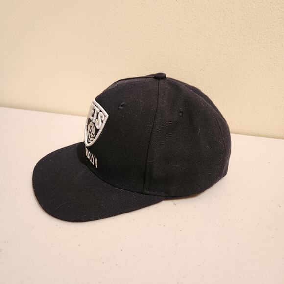 Adidas Brooklyn Nets New Era NBA Black Snapback Adjustable Hat Cap Basketball - Picture 2 of 7
